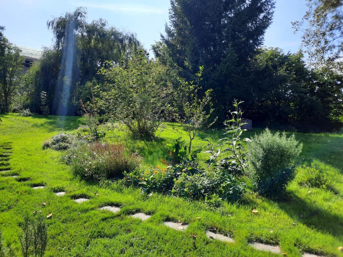 La Yourte Au Fonds Du Jardin Xhoris Exterior photo